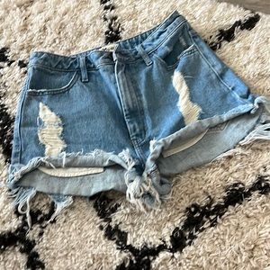 Show Me Your MuMu Houston High Waisted Shorts